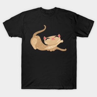 Cat stretching T-Shirt
